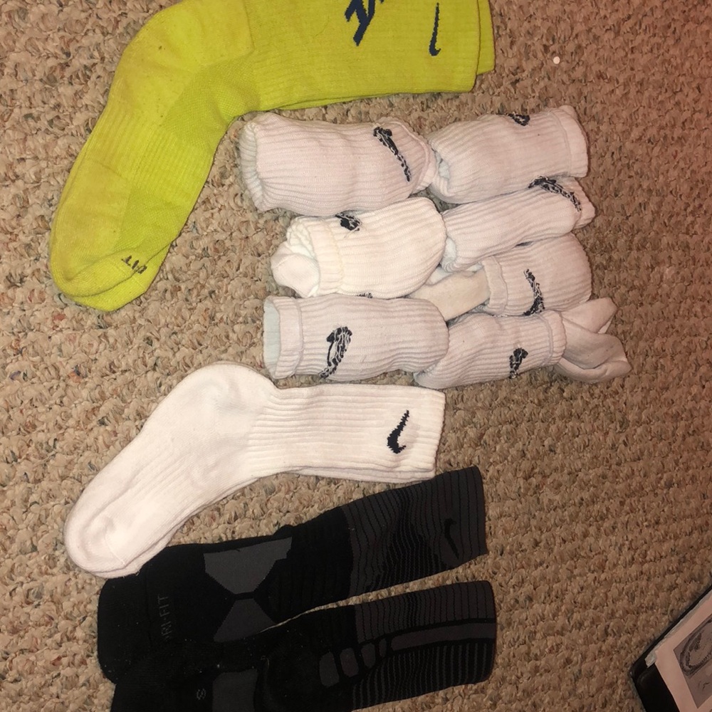 Nike athletic socks